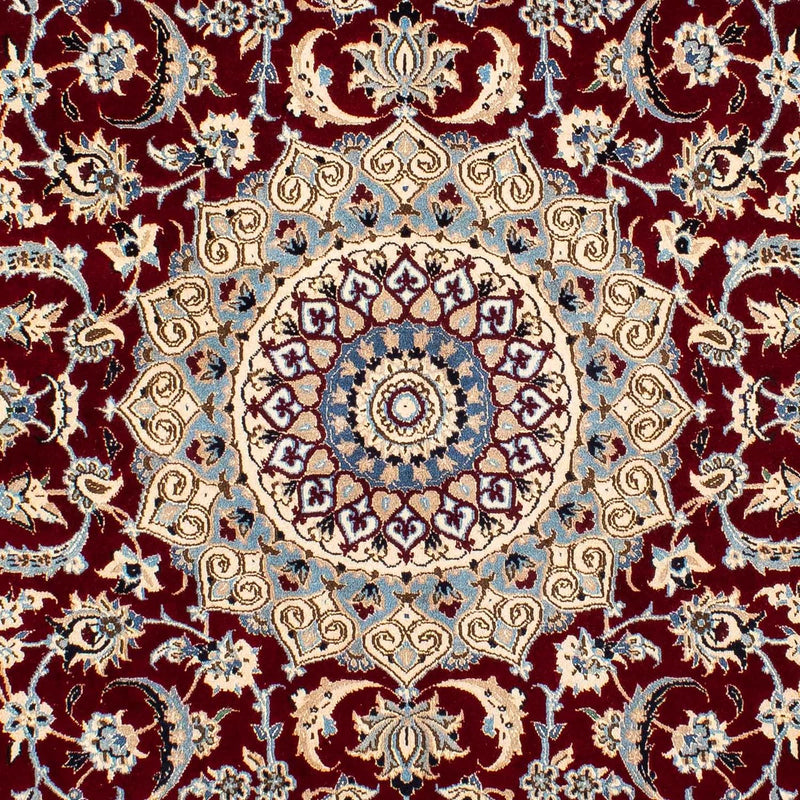 Dywan perski - Nain - Królewski - 242 x 155 cm - ciemna czerwień