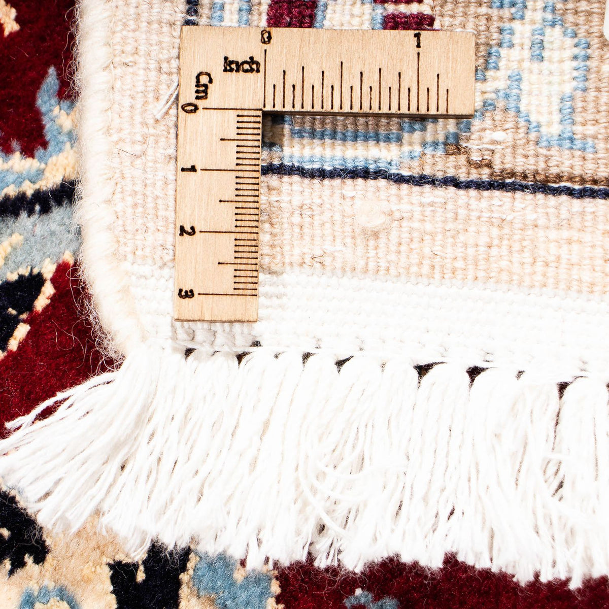 Dywan perski - Nain - Królewski - 242 x 155 cm - ciemna czerwień