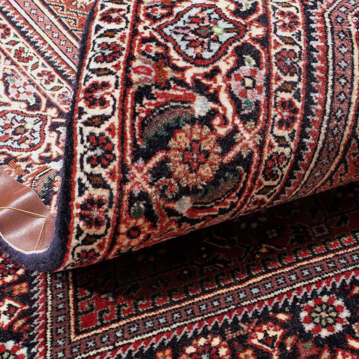 Dywan perski - Bijar - 174 x 112 cm - jasna czerwień