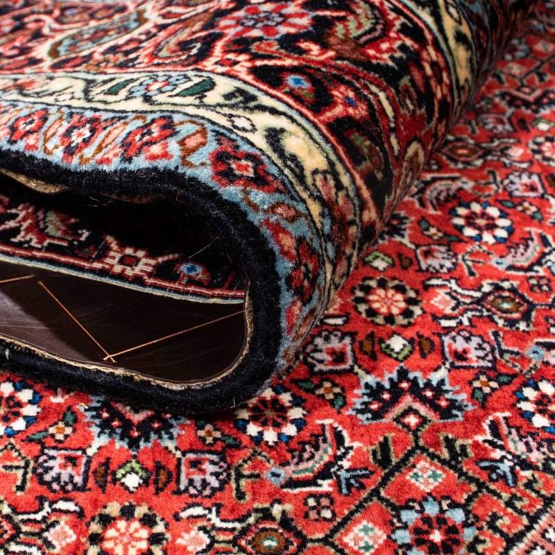 Dywan perski - Bijar - 252 x 170 cm - ciemna czerwień