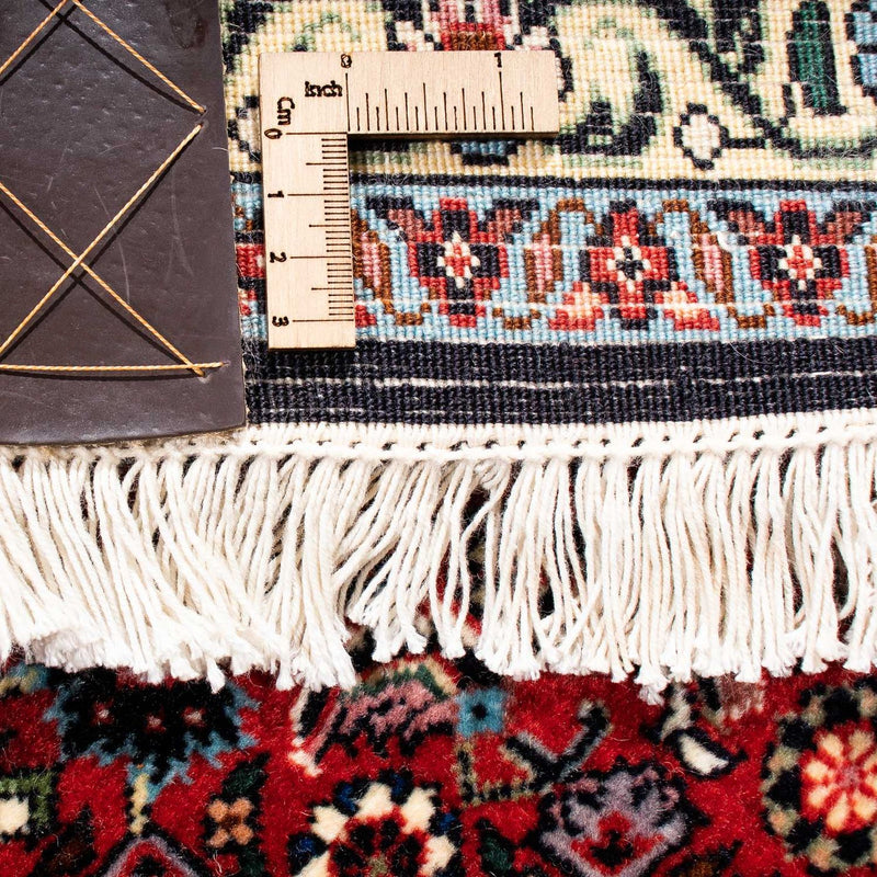 Dywan perski - Bijar - 252 x 170 cm - ciemna czerwień