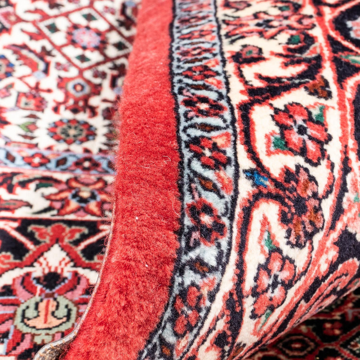 Dywan perski - Bijar - 355 x 248 cm - jasna czerwień