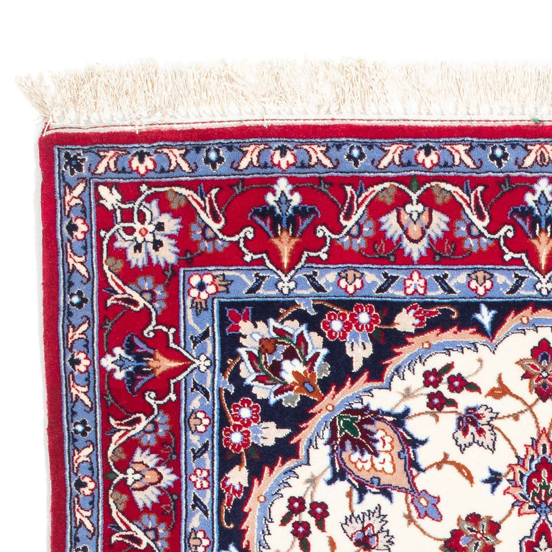 Dywan perski - Isfahan - Premium - 128 x 83 cm - beżowy