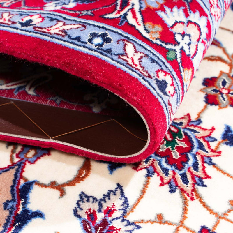 Dywan perski - Isfahan - Premium - 128 x 83 cm - beżowy