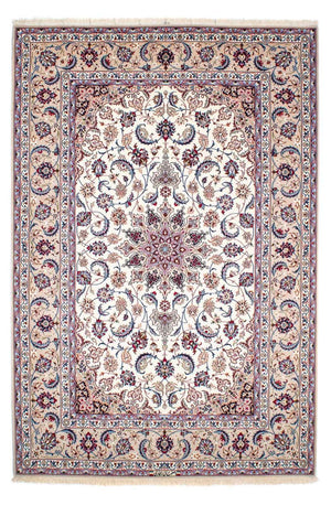 Dywan perski - Isfahan - Premium - 243 x 162 cm - beżowy
