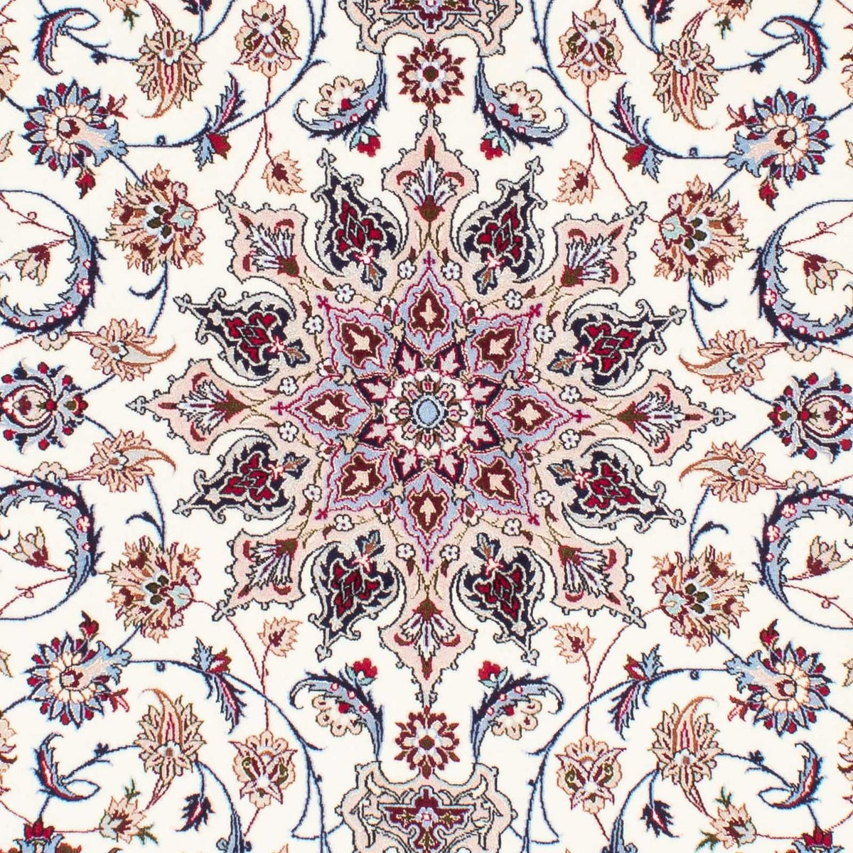 Dywan perski - Isfahan - Premium - 243 x 162 cm - beżowy