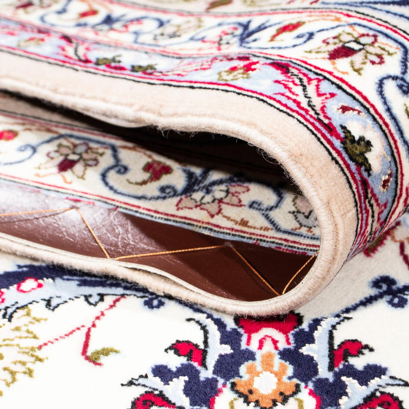 Dywan perski - Isfahan - Premium - 243 x 162 cm - beżowy