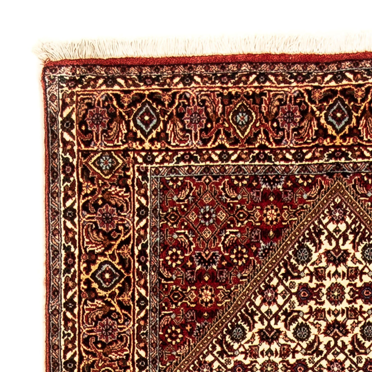 Biegacz Dywan perski - Bijar - 292 x 87 cm - wielokolorowy