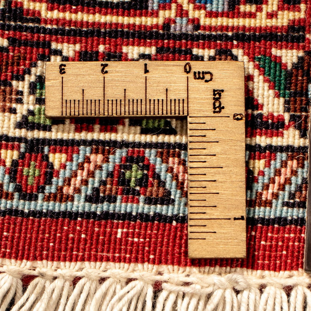 Biegacz Dywan perski - Bijar - 292 x 87 cm - wielokolorowy