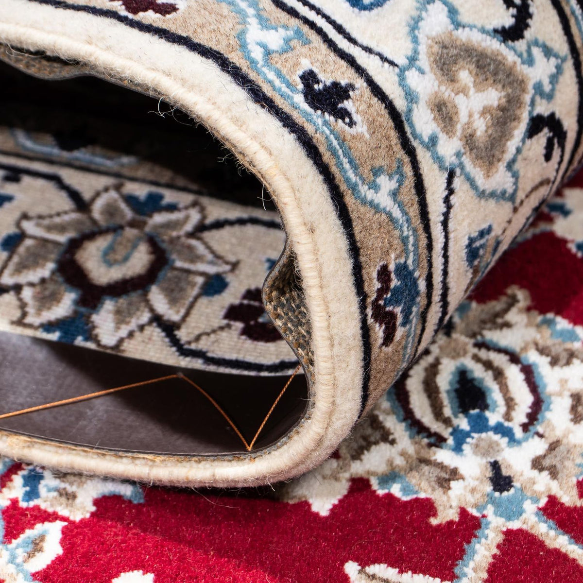 Dywan perski - Nain - Królewski - 171 x 112 cm - ciemna czerwień