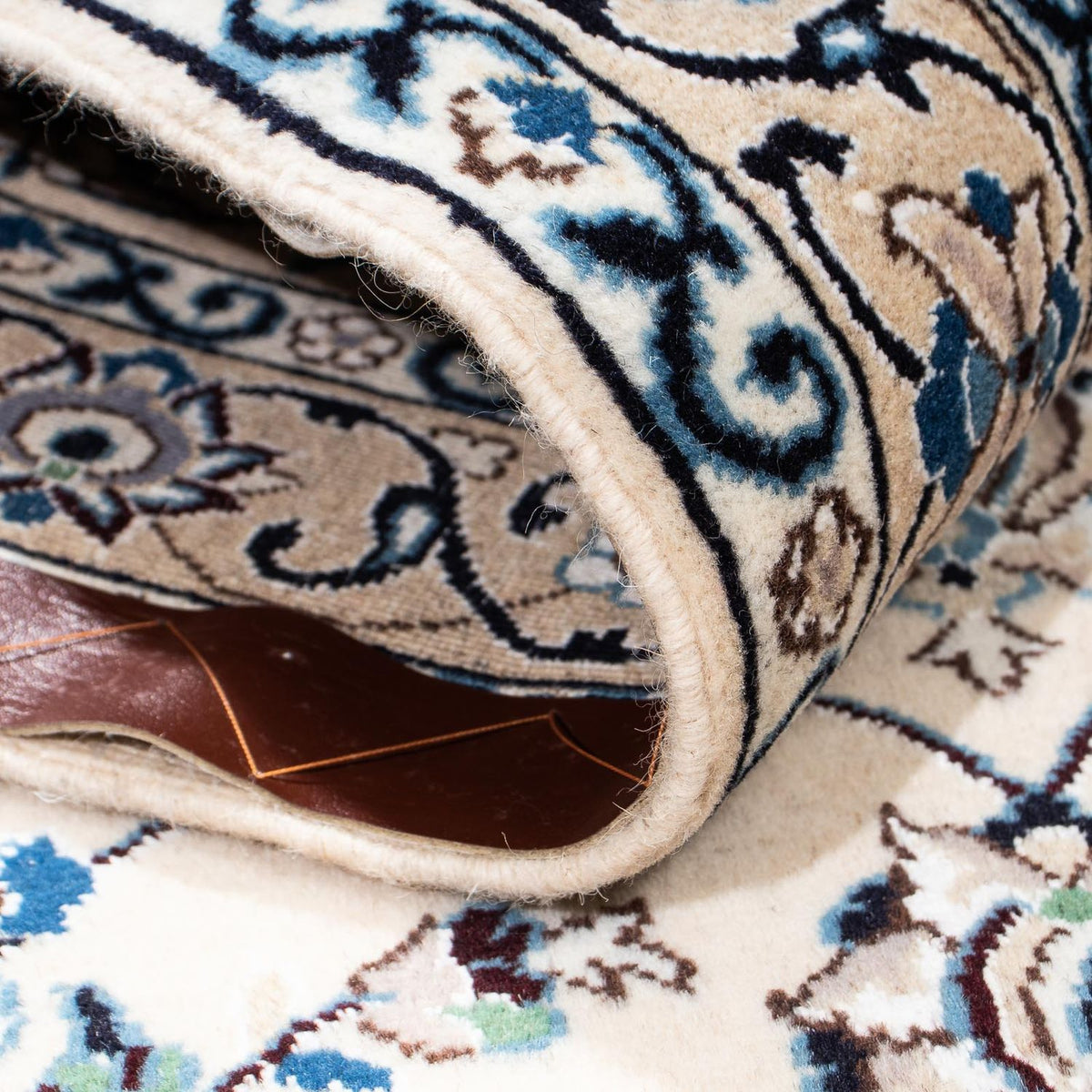 Dywan perski - Nain - Królewski - 171 x 107 cm - beżowy