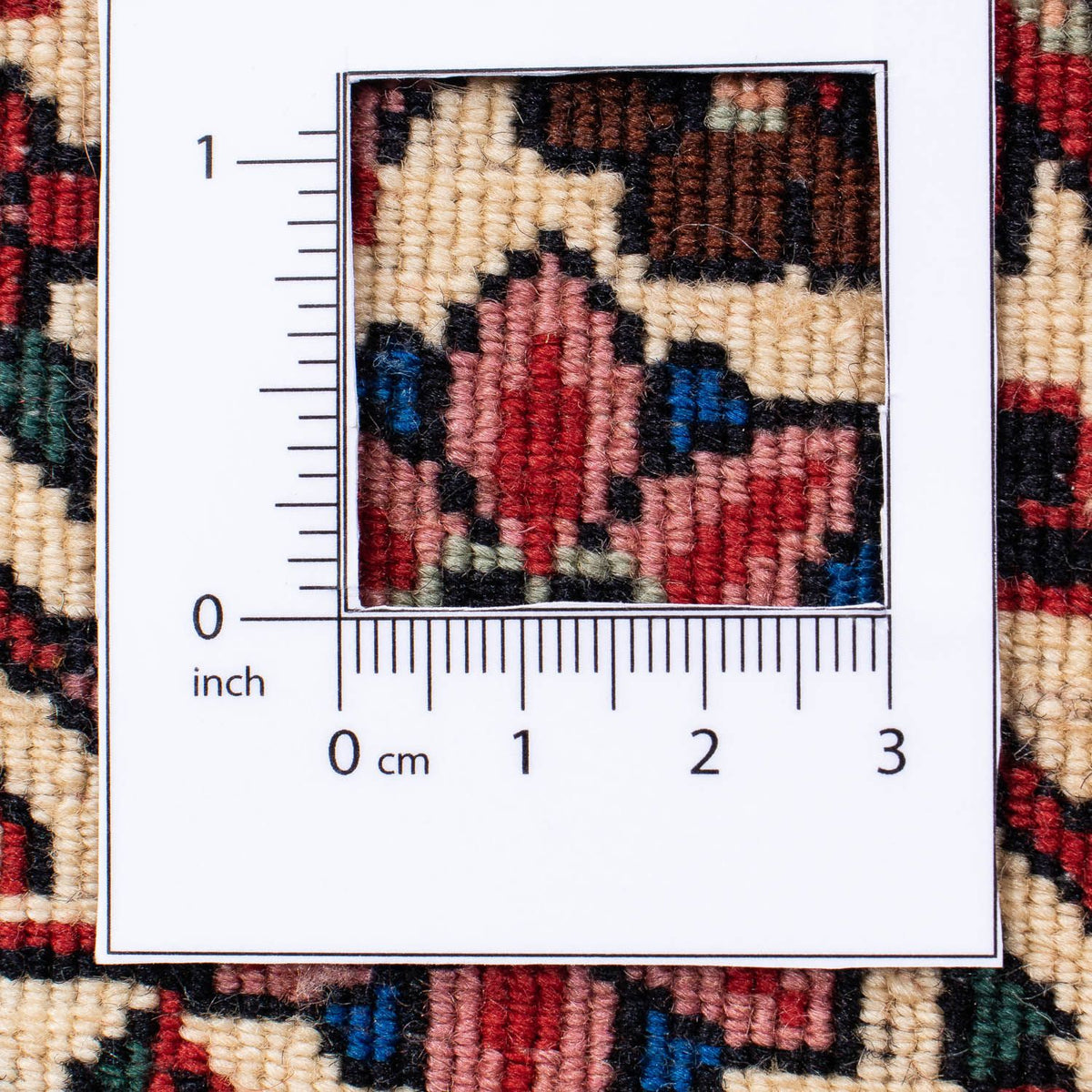 Dywan perski - Bijar - 248 x 174 cm - czerwony