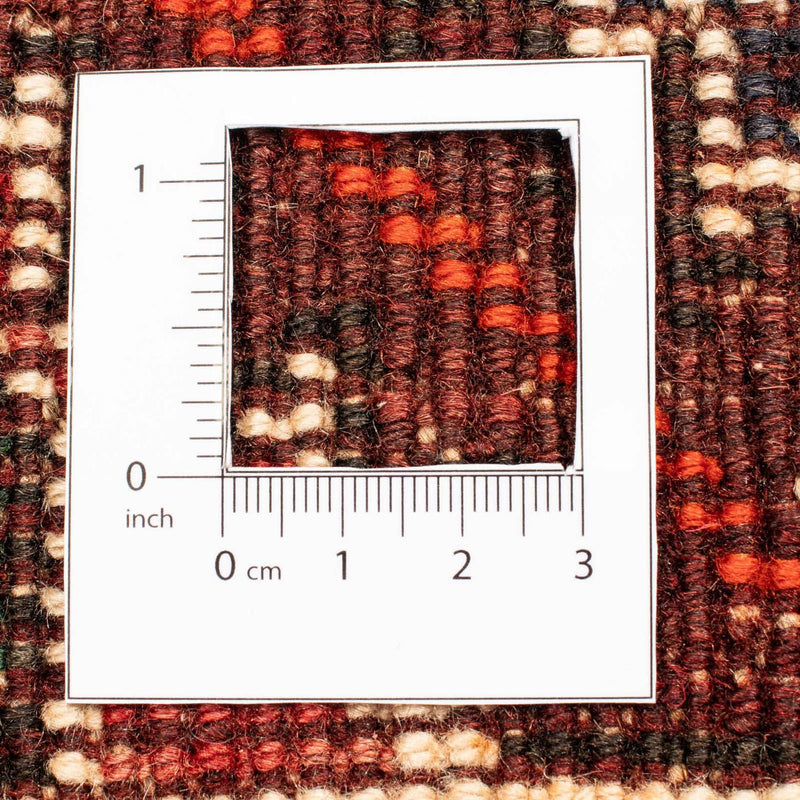 Perski dywan - Nomadyczny - 310 x 215 cm - czerwony