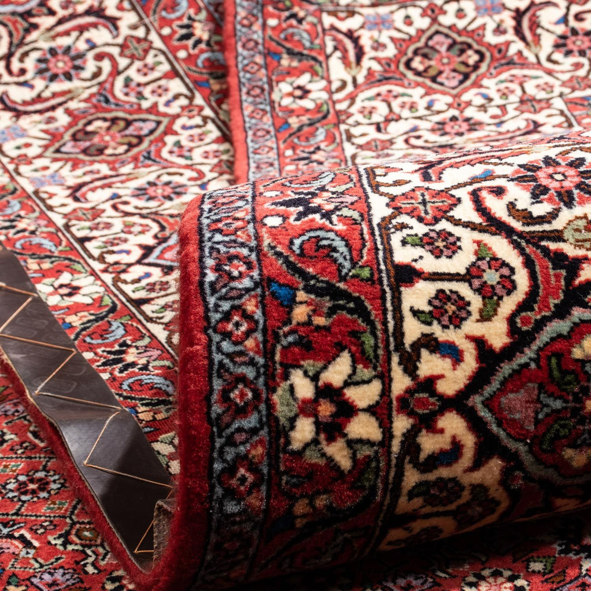 Perski dywan - Bijar - Royal - 340 x 252 cm - czerwony