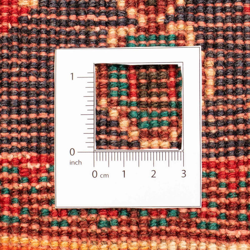 Perski dywan - Nomadyczny - 302 x 207 cm - czerwony