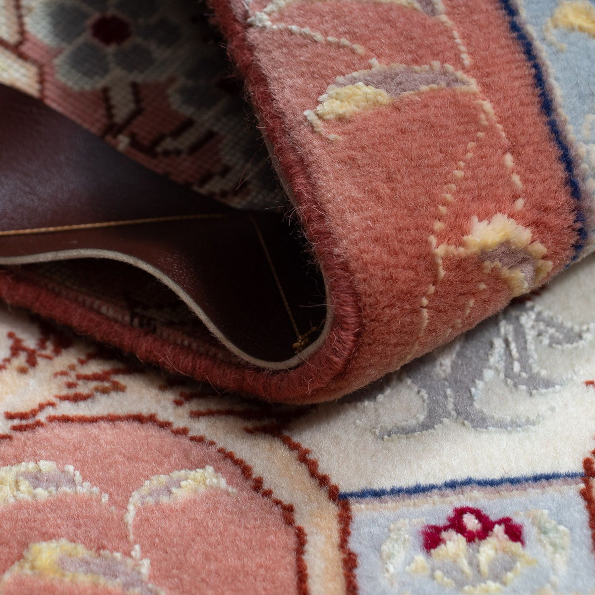 Dywan perski - Tabriz - Królewski - 94 x 61 cm - beżowy