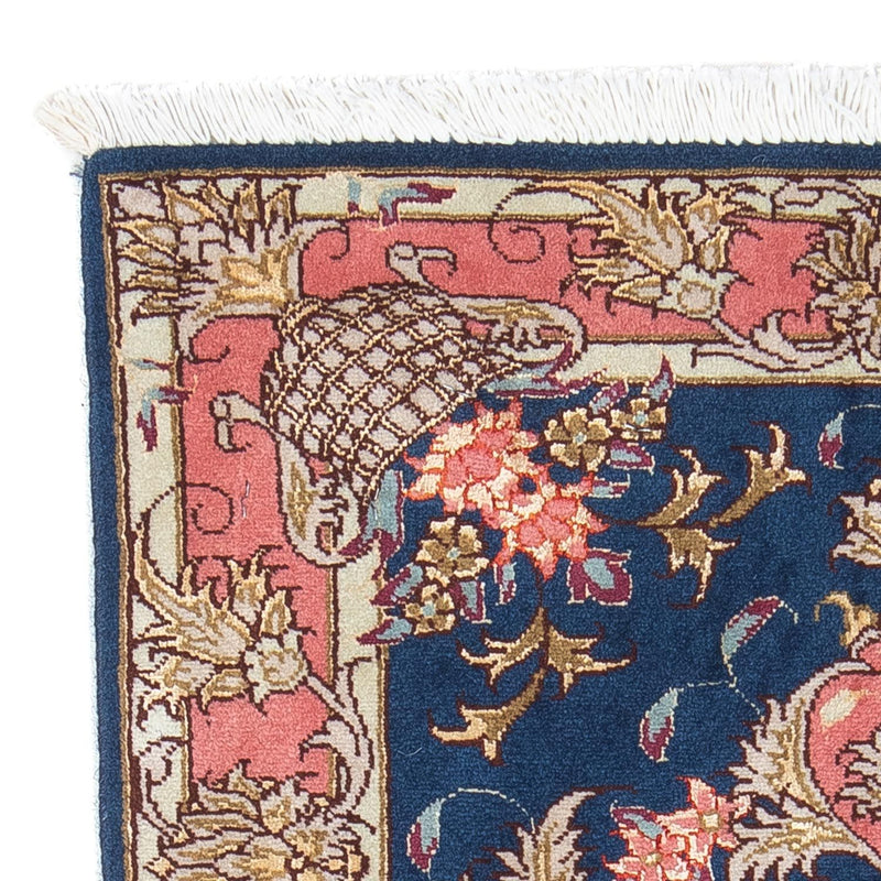 Dywan perski - Tabriz - Królewski - 82 x 58 cm - ciemnoniebieski