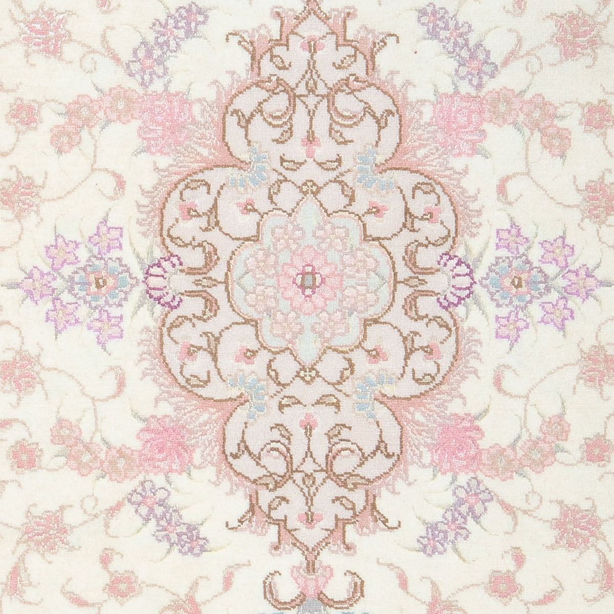 Dywan perski - Tabriz - Królewski - 92 x 64 cm - beżowy