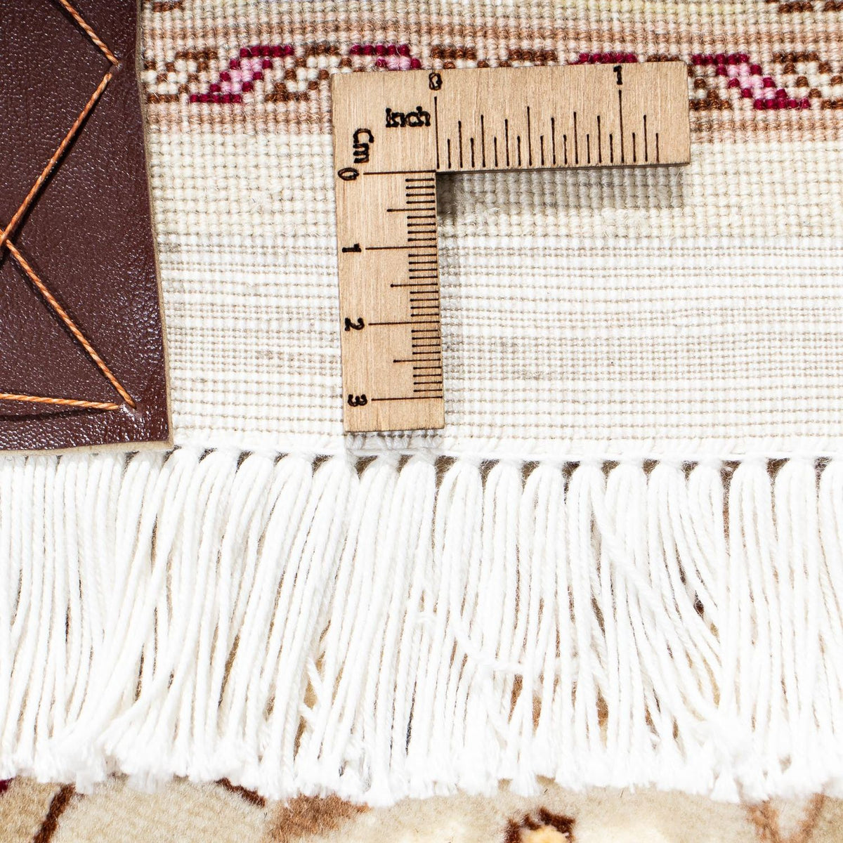 Dywan perski - Tabriz - Królewski - 214 x 154 cm - beżowy