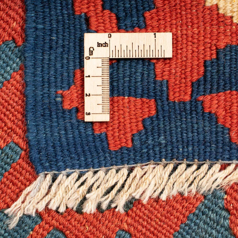 Dywan Kelim - Orientalny - 221 x 152 cm - wielokolorowy