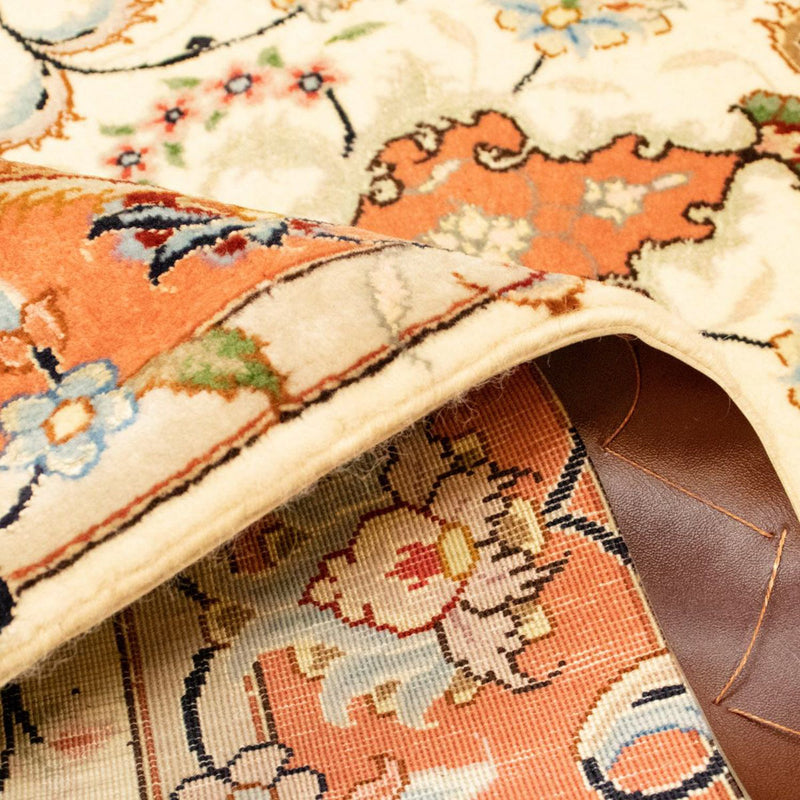 Dywan perski - Tabriz - Królewski - 157 x 101 cm - beżowy