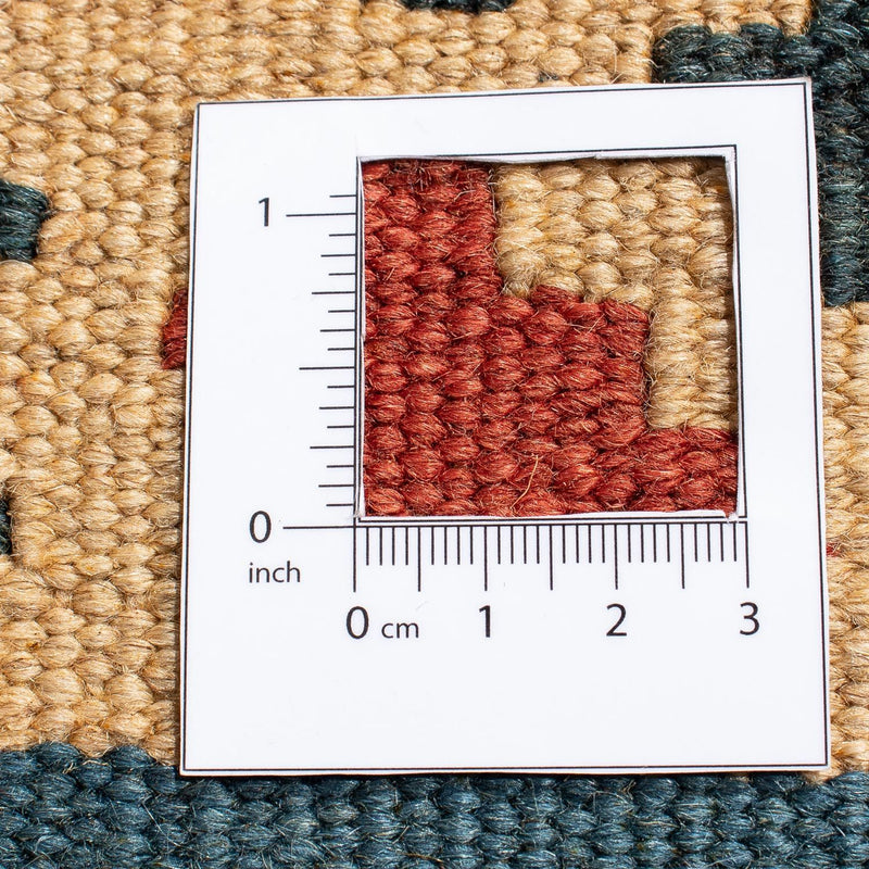 Dywan Kelim - Orientalny - 217 x 142 cm - ciemna czerwień