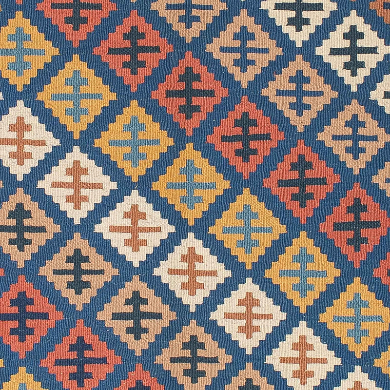 Dywan Kelim - Orientalny - 200 x 155 cm - wielokolorowy