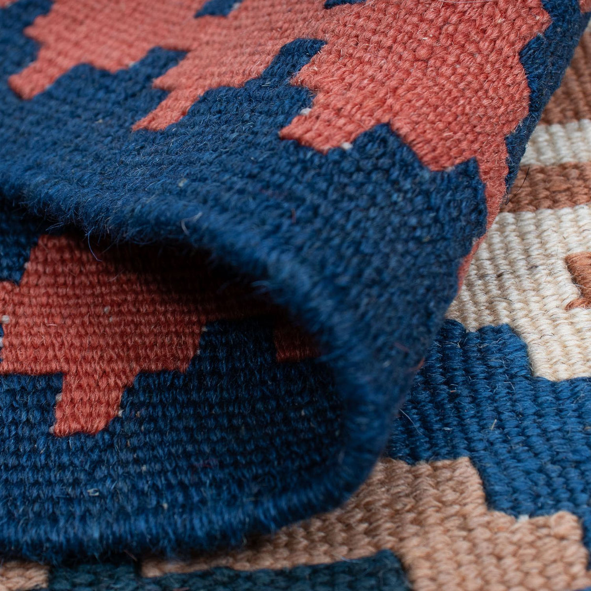 Dywan Kelim - Orientalny - 200 x 155 cm - wielokolorowy