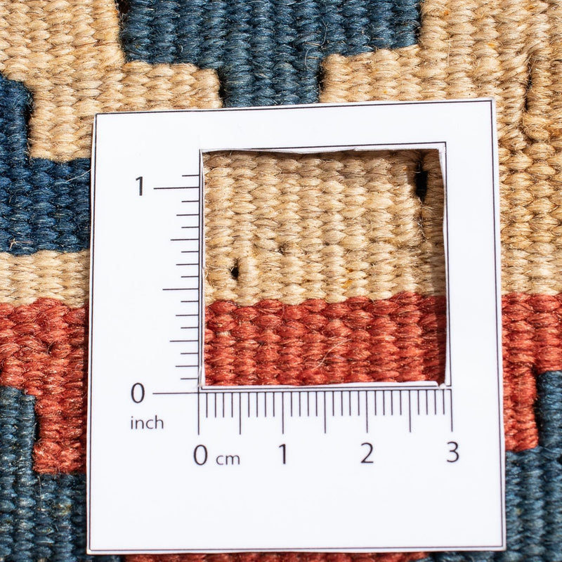 Dywan Kelim - Orientalny - 181 x 155 cm - ciemna czerwień