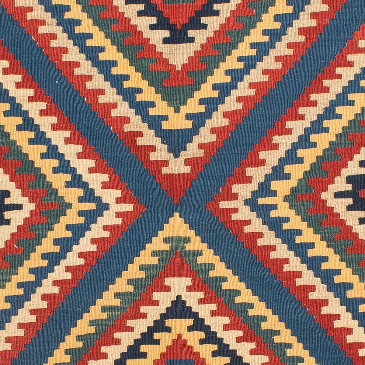 Dywan Kelim - Orientalny - 217 x 153 cm - wielokolorowy