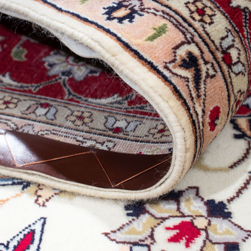 Dywan perski - Tabriz - Królewski - 203 x 151 cm - beżowy