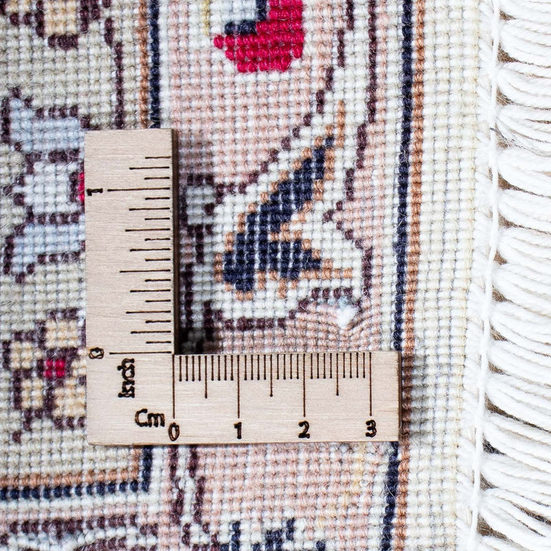 Dywan perski - Tabriz - Królewski - 203 x 151 cm - beżowy