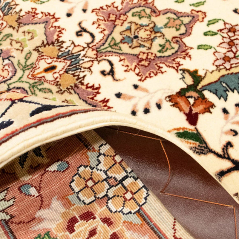 Dywan perski - Tabriz - Królewski - 154 x 103 cm - beżowy