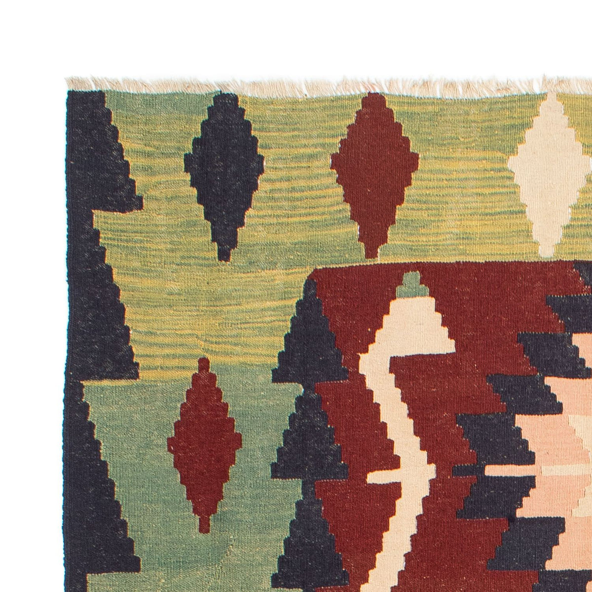 Dywan Kelim - Orientalny - 256 x 180 cm - wielokolorowy