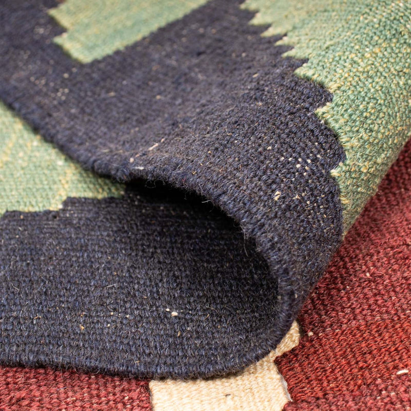 Dywan Kelim - Orientalny - 256 x 180 cm - wielokolorowy