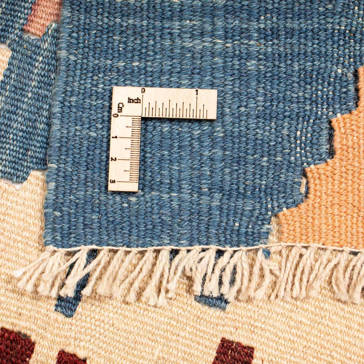 Dywan Kelim - Orientalny - 265 x 190 cm - ciemna czerwień