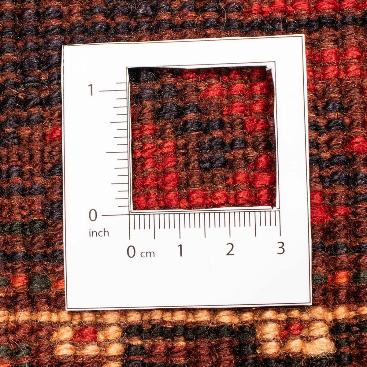 Perski dywan - Nomadyczny - 305 x 215 cm - ciemna czerwień