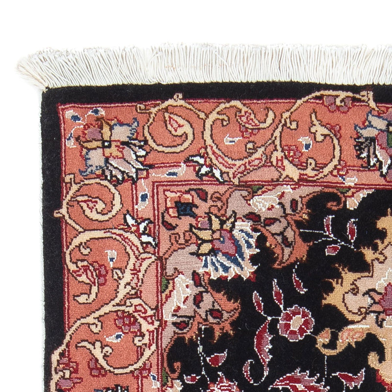 Dywan perski - Tabriz - Królewski - 91 x 61 cm - ciemnoniebieski