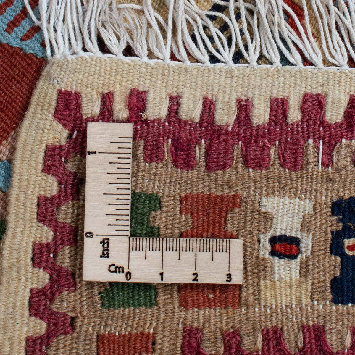 Dywan Kelim - Orientalny - 158 x 108 cm - jasnobrązowy