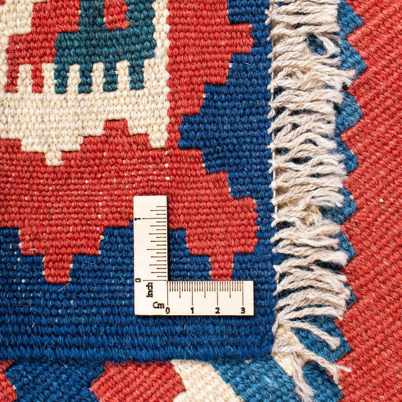 Dywan Kelim - Orientalny - 213 x 160 cm - czerwony