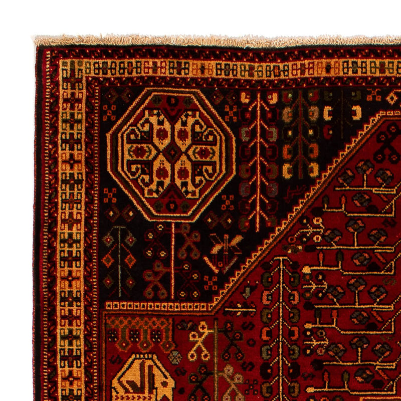 Perski dywan - Nomadyczny - 290 x 201 cm - ciemna czerwień