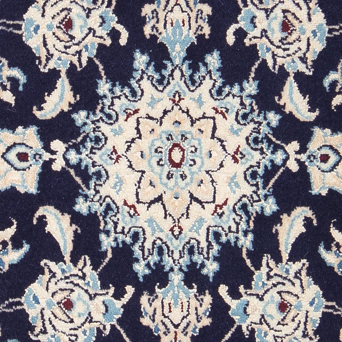 Dywan perski - Nain - Królewski - 90 x 58 cm - ciemnoniebieski