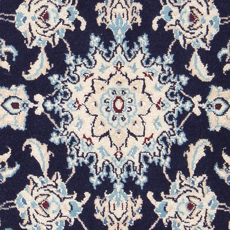 Dywan perski - Nain - Królewski - 90 x 58 cm - ciemnoniebieski