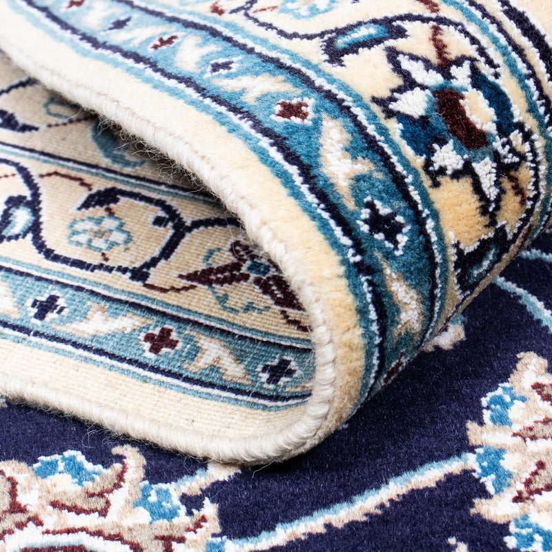 Dywan perski - Nain - Królewski - 286 x 198 cm - czarny