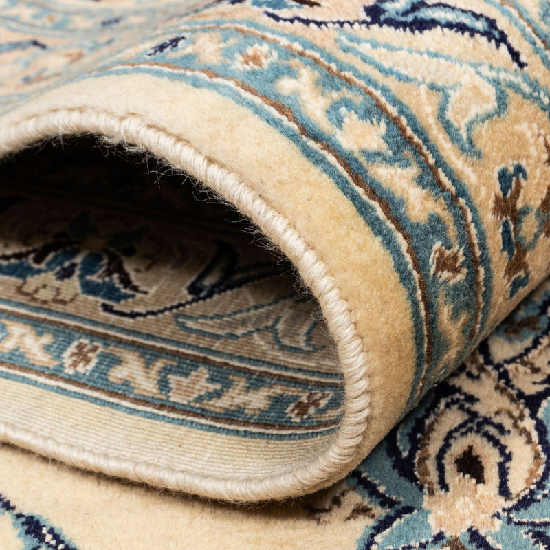 Dywan perski - Nain - Królewski - 358 x 247 cm - ciemny beż