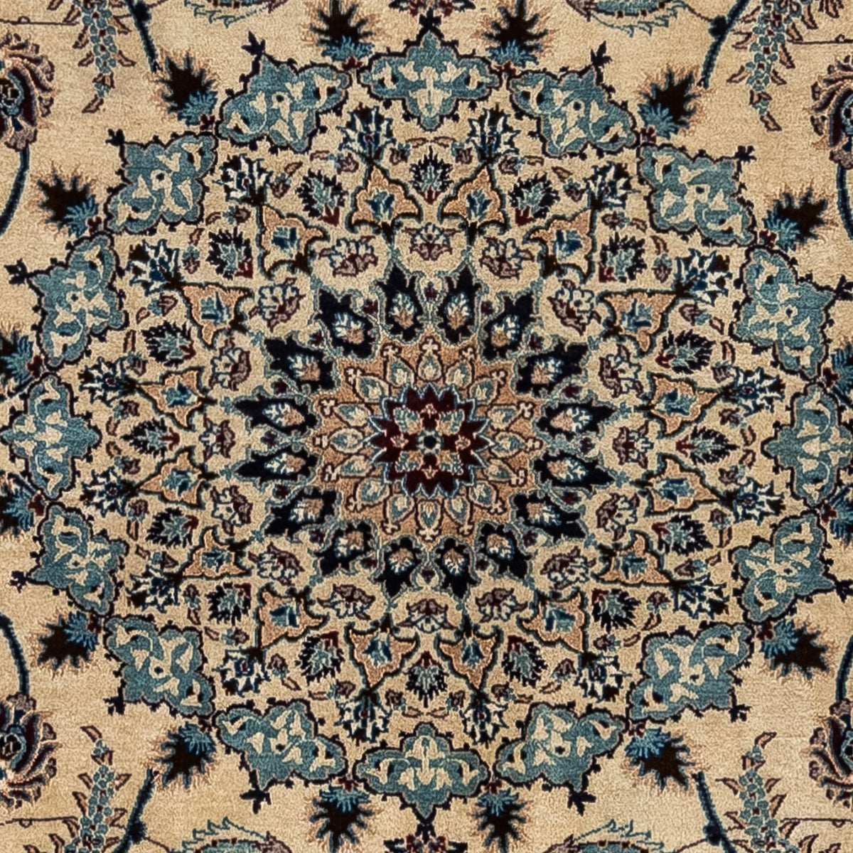 Dywan perski - Nain - Królewski - 353 x 245 cm - beżowy