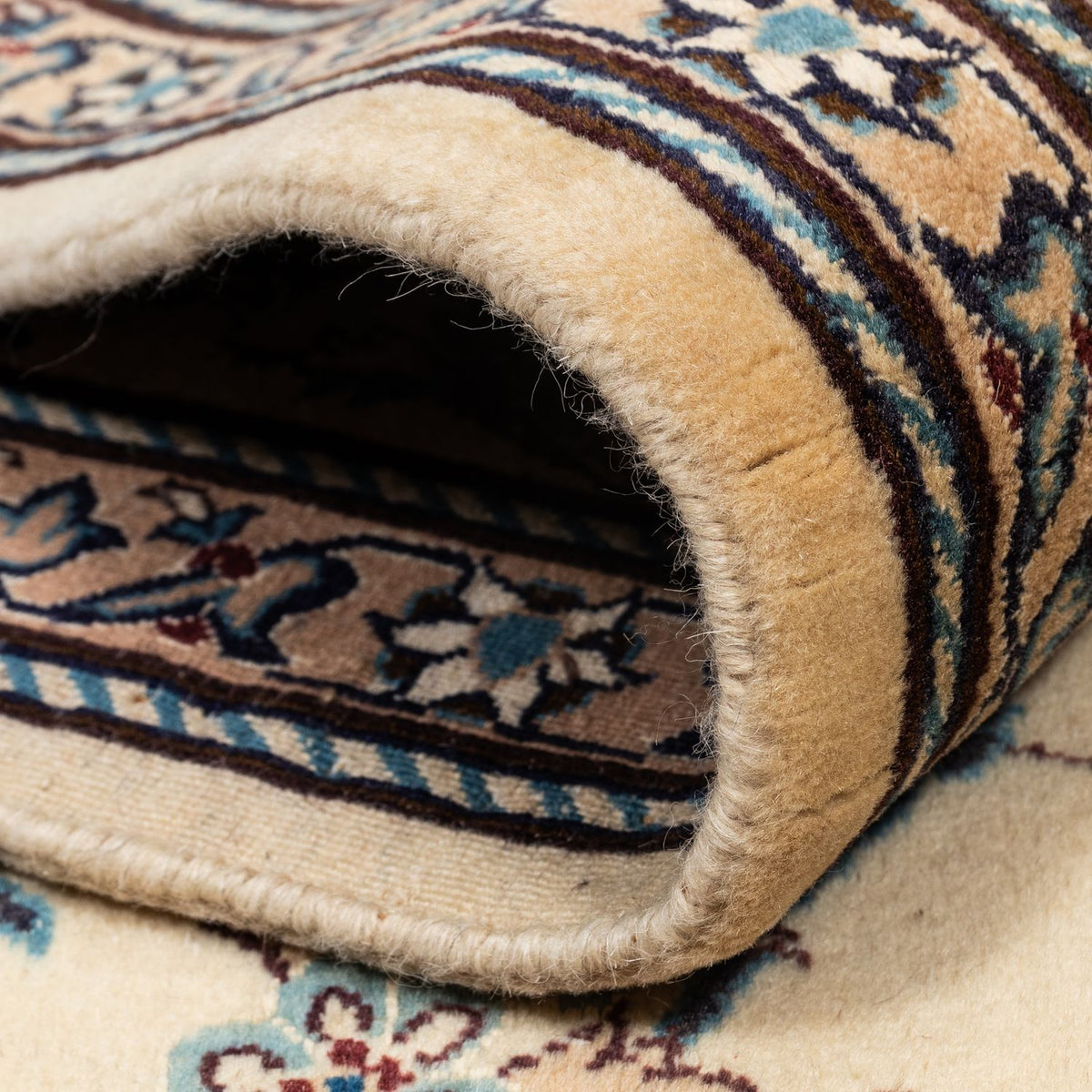 Dywan perski - Nain - Królewski - 353 x 245 cm - beżowy