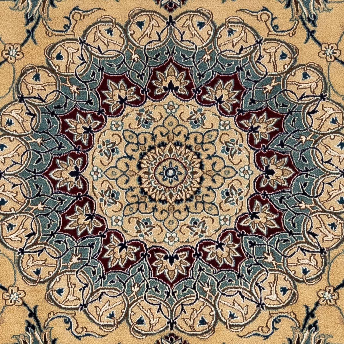 Dywan perski - Nain - Królewski - 335 x 246 cm - beżowy