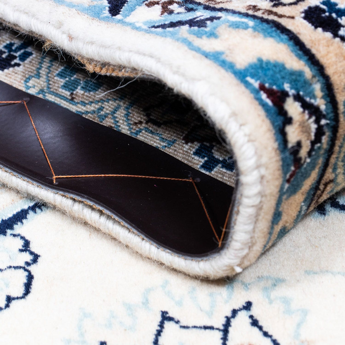 Dywan perski - Nain - Królewski - 282 x 196 cm - beżowy