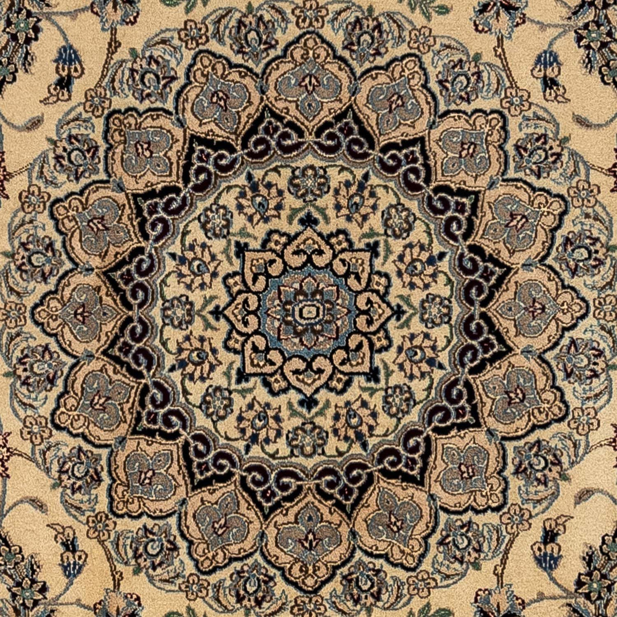 Dywan perski - Nain - Królewski - 346 x 249 cm - beżowy